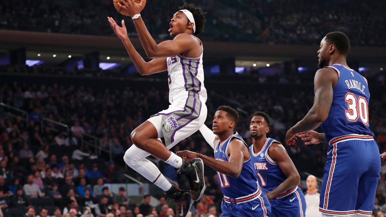 Fox, Hield lead Kings to 113-92 rout of Knicks